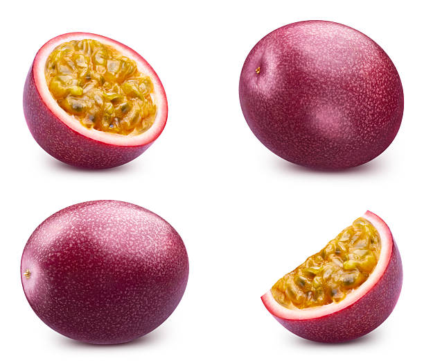 istock Passion maracuya fruit isolated on white background 2224787425