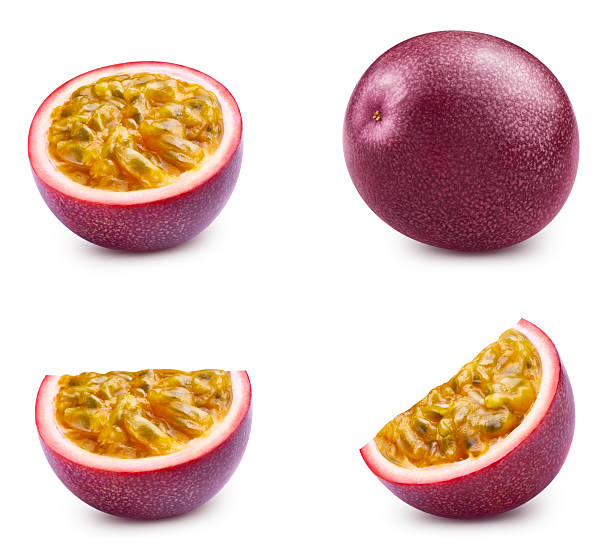 istock Passion maracuya fruit isolated on white background 2224787562
