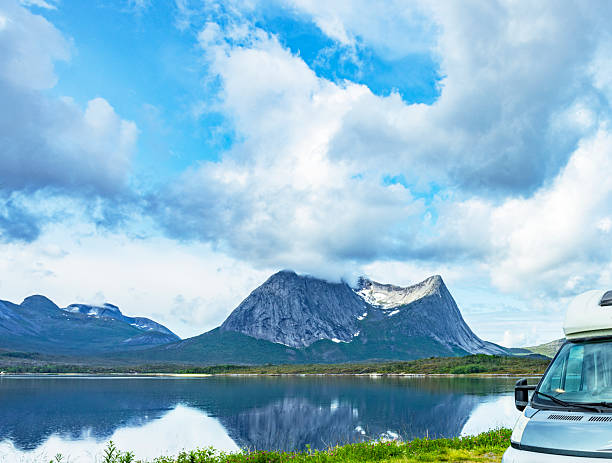istock Reflection on a fjord in Norway 2224792195