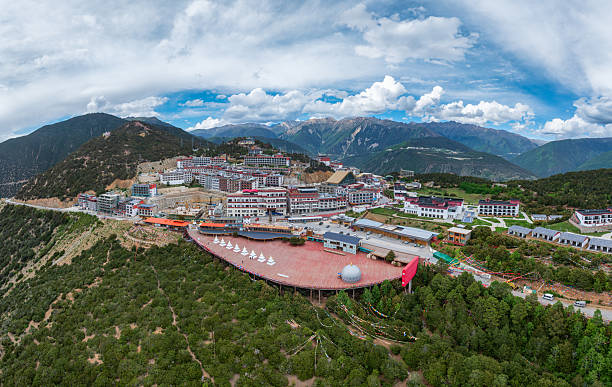 istock Panorama of Feilai Temple Observation Deck 2224792494