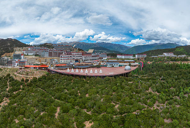 istock Panorama of Feilai Temple Observation Deck 2224792497