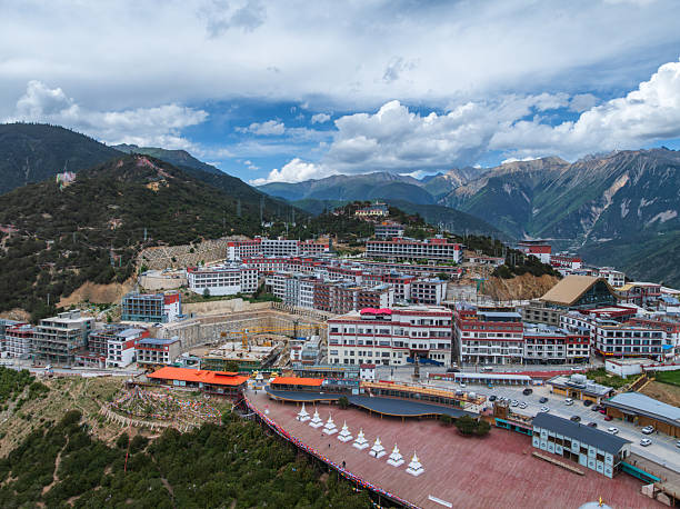 istock Panorama of Feilai Temple Observation Deck 2224792523