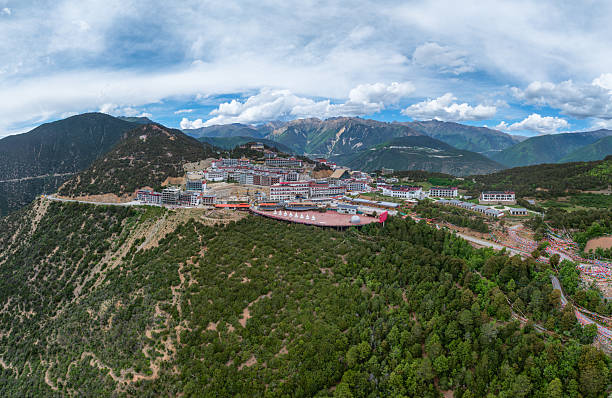 istock Panorama of Feilai Temple Observation Deck 2224792525