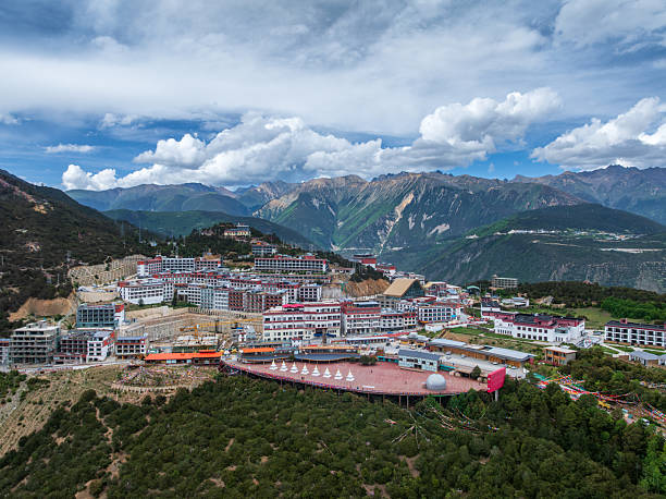 istock Panorama of Feilai Temple Observation Deck 2224792537