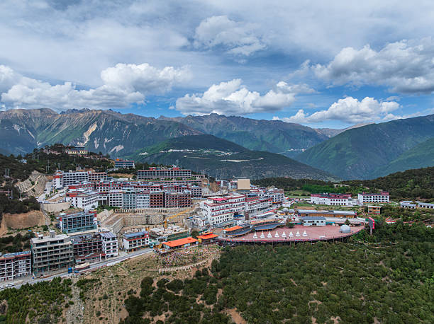 istock Panorama of Feilai Temple Observation Deck 2224792539