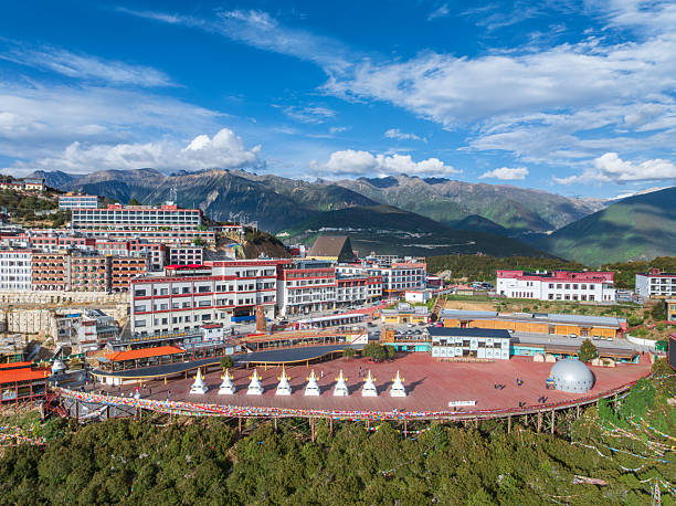 Panorama of Feilai Temple Observation Deck