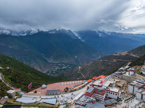 Panorama of Feilai Temple Observation Deck