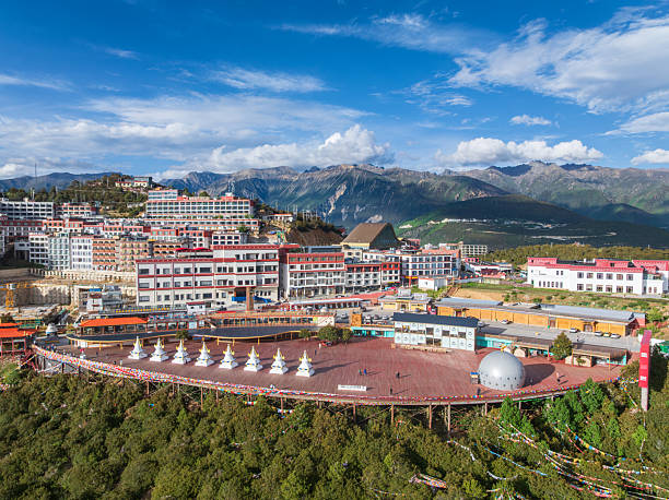 istock Panorama of Feilai Temple Observation Deck 2224792583