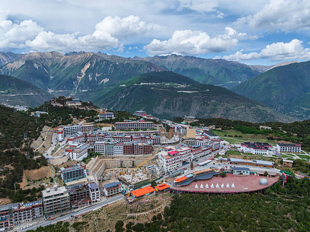 istock Panorama of Feilai Temple Observation Deck 2224792585