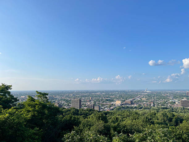 istock View of Montreal, Quebec from Mount Royal Park 2224796518