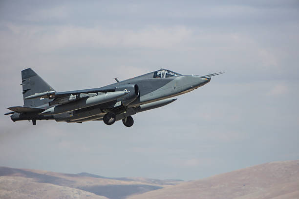 The image is of a Fairchild Republic A-10 \