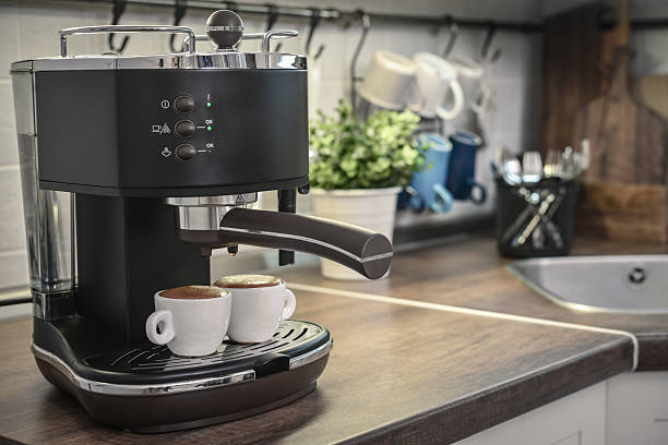istock Coffeemaker  in interior of modern kitchen 2224822938