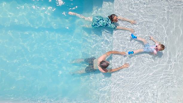 istock Family Having Fun In Swimming Pool 2224833693