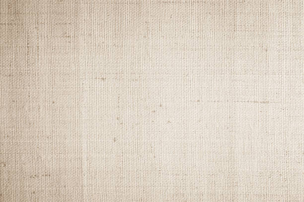 istock Brown sackcloth woven texture background in natural pattern. Jute hessian burlap, linen background in light beige cream color blank. 2224834357