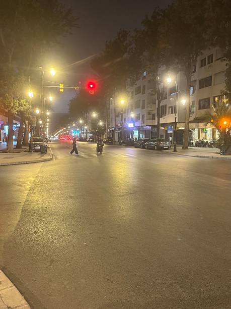 istock Night life on streets of Rabat 2224838328