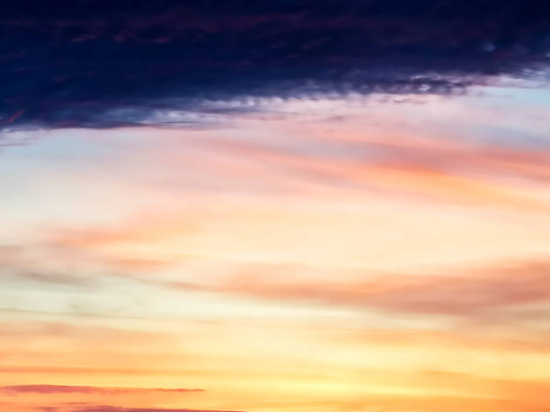 istock Hopeful Twilight Sky with Clean Gradient and Copy Space, suitable for quotes, lyrics, and motivational backgrounds 2224839599