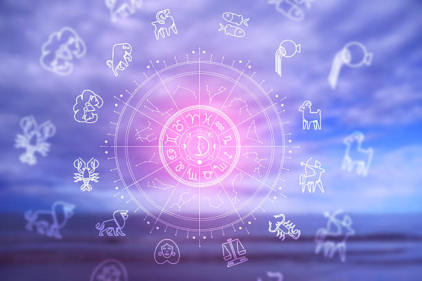 istock Zodiac signs and astrology with constellations, concepts, predictions, horoscopes, beliefs 2224854504