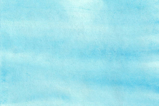 istock Watercolor blue background. Paper painted with watercolors. 2224861457