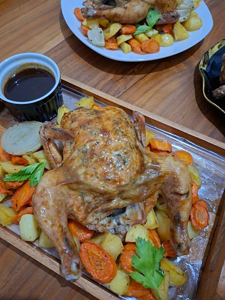 Roasted chicken