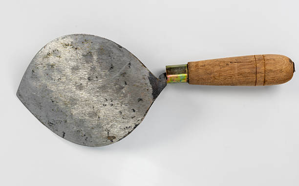 istock Masonry Trowel on White Background. Closeup View. 2224861756