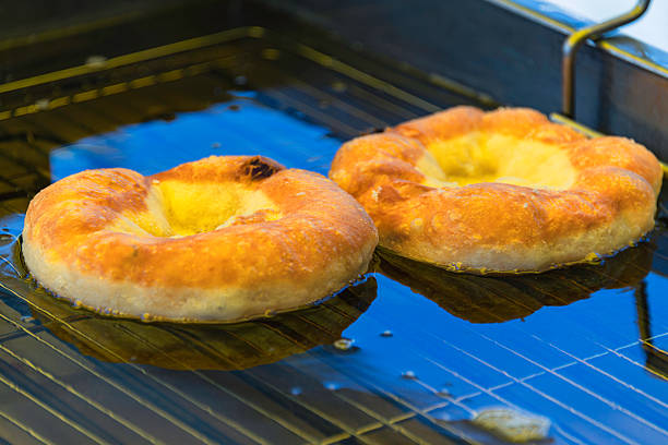 Preparing Delicious Bavarian Kniekuechle - A Traditional Local Specialty