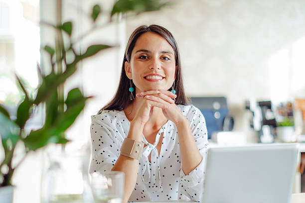 istock Young woman working in her offfice 2224871650