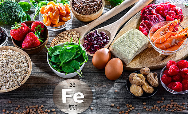 istock Food products being rich sources of iron 2224876206
