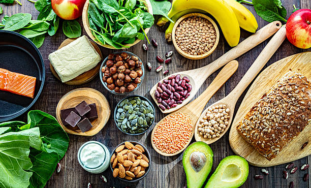 istock Food products rich in magnesium 2224876329