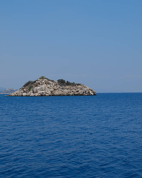 istock Tranquil Turkish Mediterranean Seascape with Mountains and Rocky Coast 2224884152