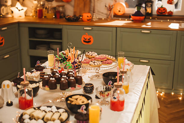istock House decorated for Halloween 2224888122