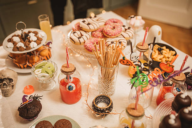 istock House decorated for Halloween 2224888212
