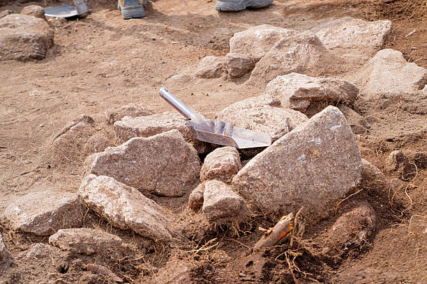 Concept of Hard Work and Discovery in Archaeology.