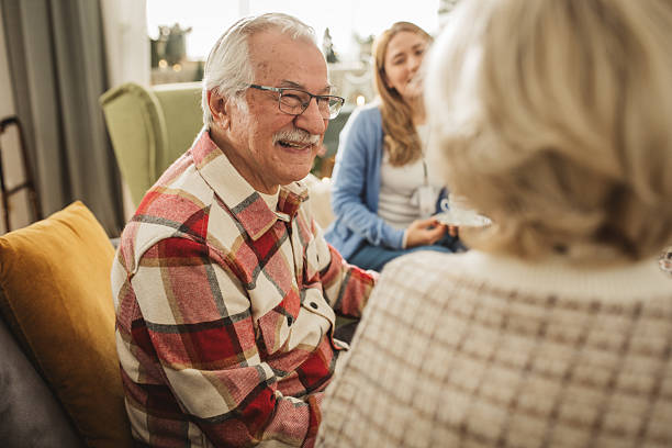 istock Christmas at nursing home 2224895527