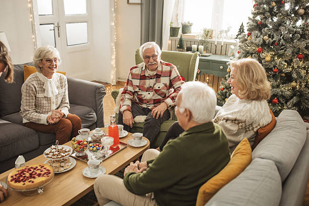 istock Christmas at nursing home 2224895601