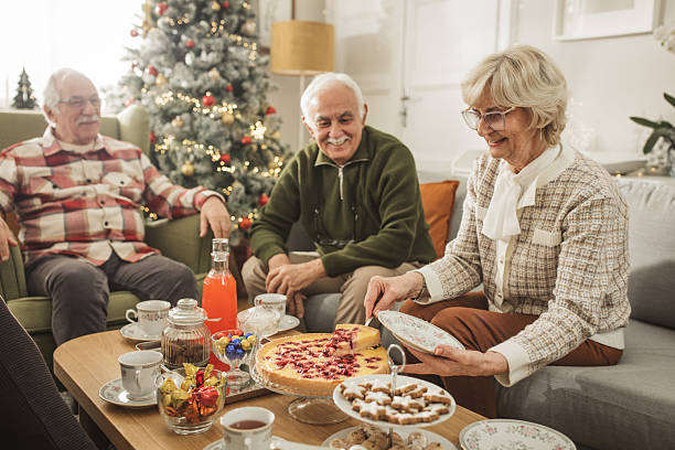 istock Christmas at nursing home 2224895608