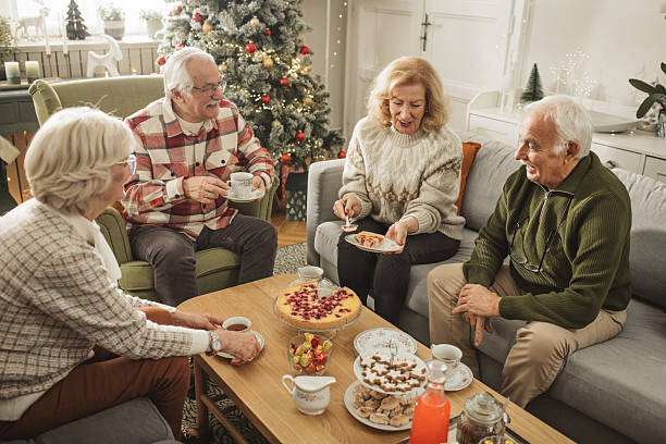 istock Christmas at nursing home 2224895623