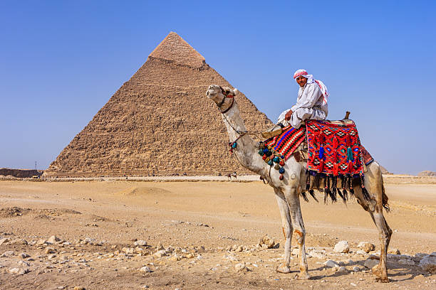 istock Bedouin and the pyramid, Giza, Egypt 2224905697