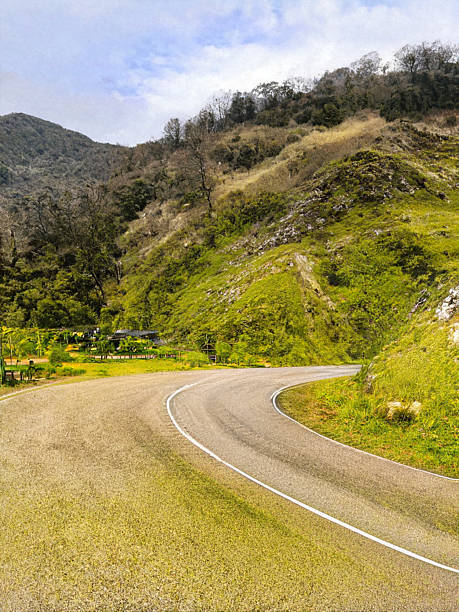 istock Mountain road  in East Sikkim 2224911862