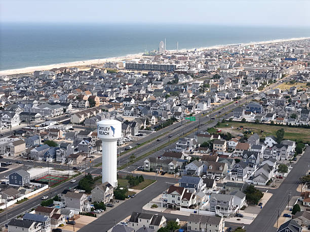 New Jersey shore town along the Atlantic Ocean.