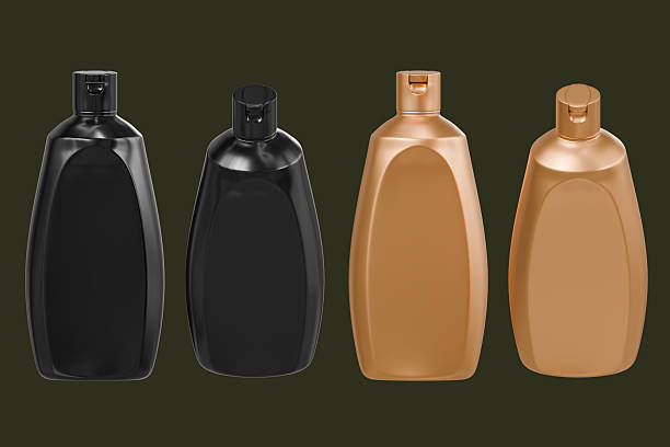Shampoo bottle product mockup for presentation isolated background 3d rendering