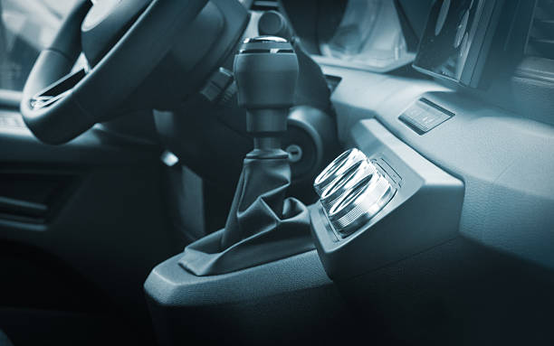 istock Bus gear shift and air vents 2224930344