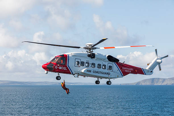 Sydney, Australia - October 11, 2013: Eurocopter AS 350B3 Helicopter VH-XGC conducting aerial filming over Sydney Harbour.
