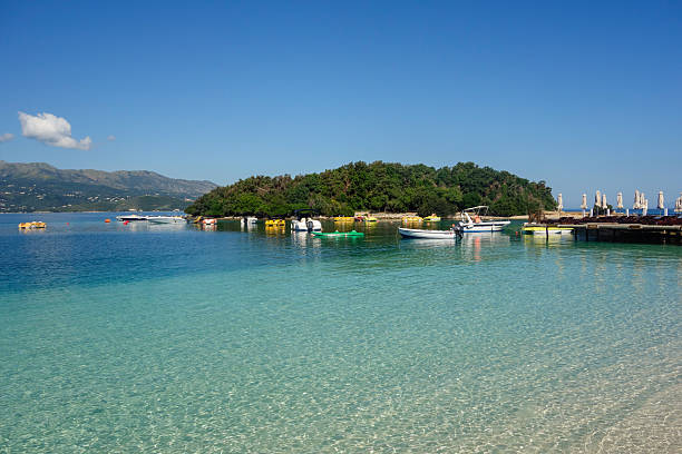 istock incredible paradise beach in Ksamil, Albanian rivieira. Panoramic. 2224930969