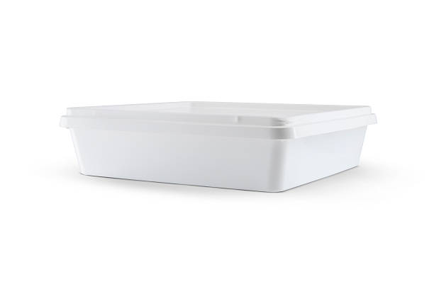 istock White plastic box, food package isolated on white background 2224932860