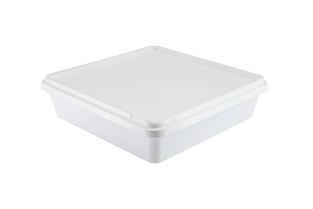 istock White plastic box, food package isolated on white background 2224932883