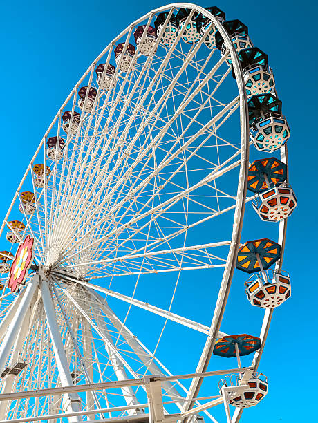 The Ferris wheel at Vienna’s Prater offers stunning views and a timeless fairground charm.