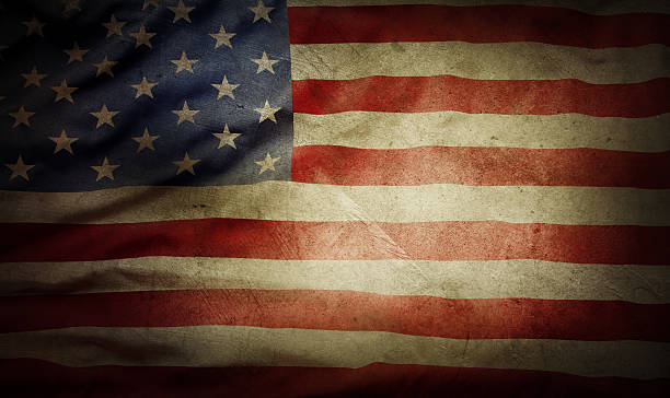 istock Grunge American flag 2224940215