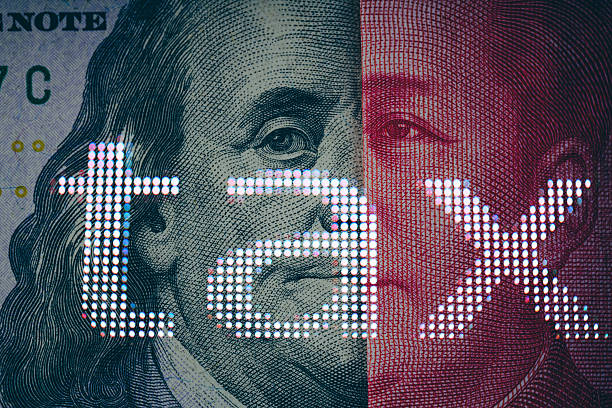 istock 100 US dollar and 100 Chinese Yuan 2224949713