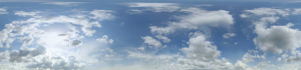 istock 360 Degree HDRI Sky Panorama – Ultra High Resolution 26000px for VR and Skybox Use 2224951368