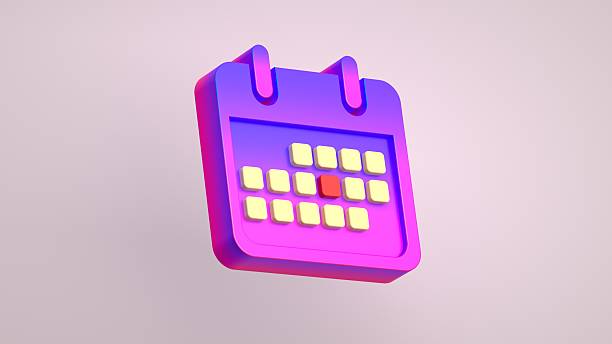 istock Calendar Icon For Deadline And Event Reminder 2224965343